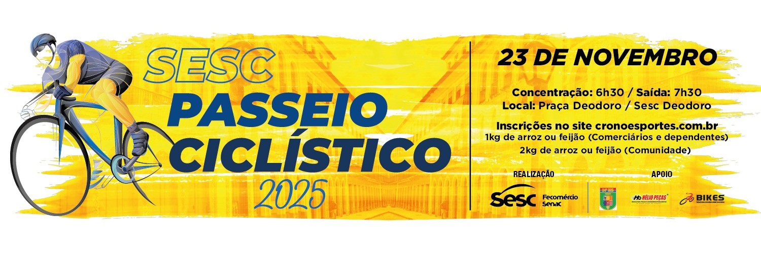 PASSEIO CICLÍSTICO DO SESC 2025